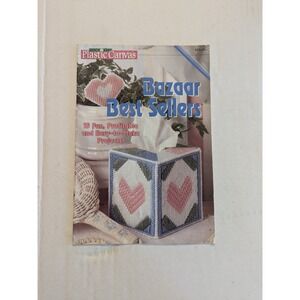 1992‎ Quick Easy Plastic Canvas Bazaar Best Sellers Craft Book Patterns 913208
